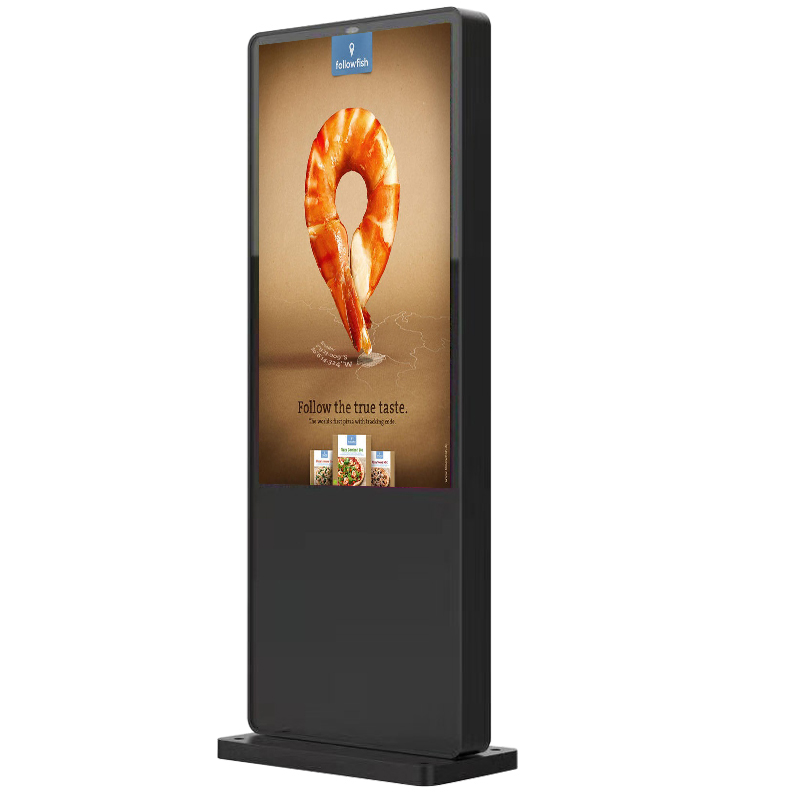 55 inch floor stand outdoor digital signage